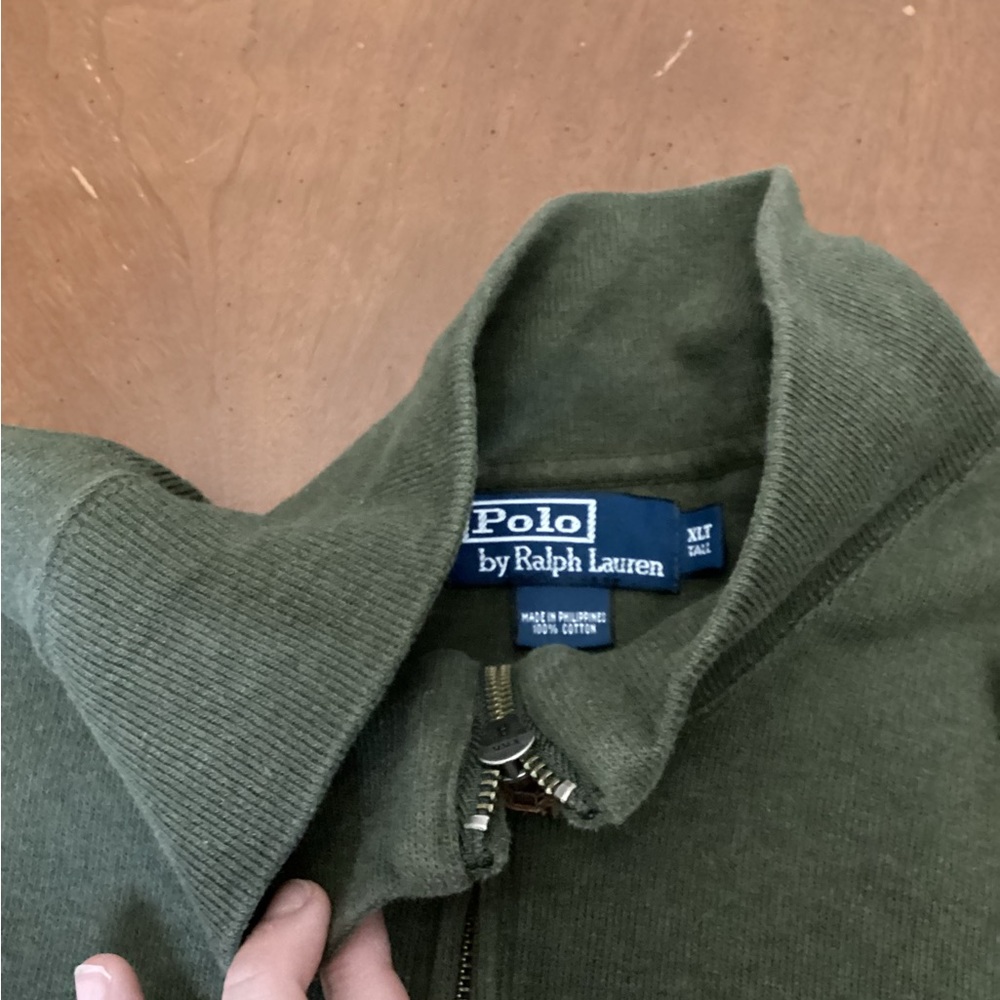 Ralph Lauren polo quarter zip sweater - Picture 5 of 5